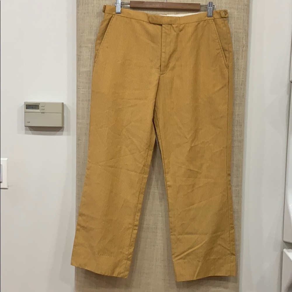 Dries van Noten wool & half lined pants